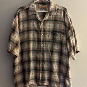 𝅺PARAGRAFF Clothing Company Cotton Short Sleeve Button Up Shirt